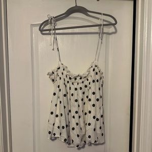 Polka dot tank